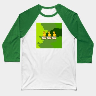 Cute Spring Rabbits Baseball T-Shirt